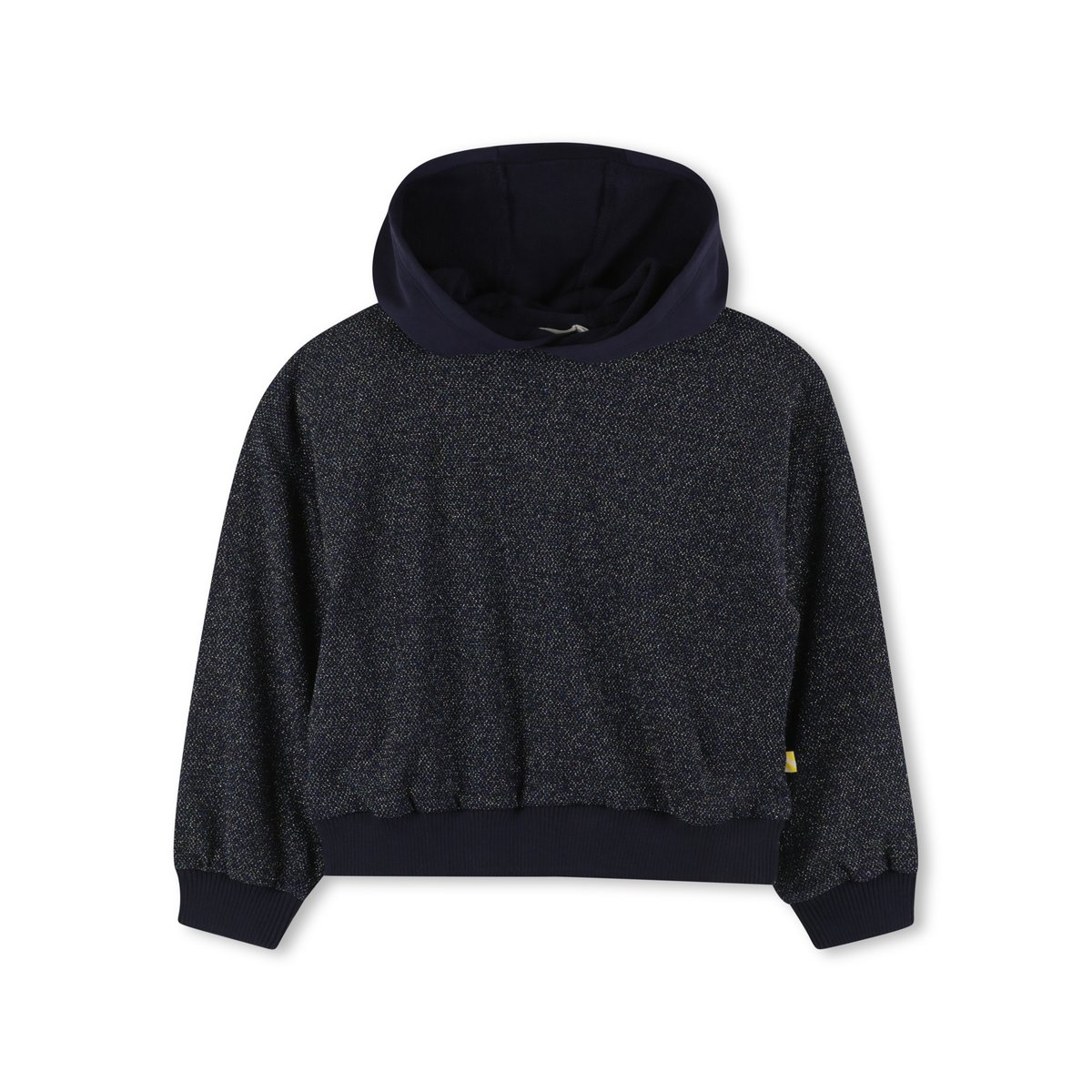 Cardigan con cappuccio indigo blue, BILLIEBLUSH