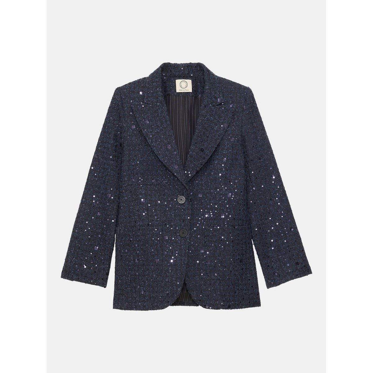 Veste Thadée bleu, INES DE LA FRESSANGE PARIS