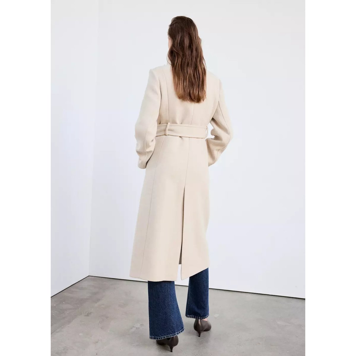 COAT SIRENITA gris clair/pastel, MANGO