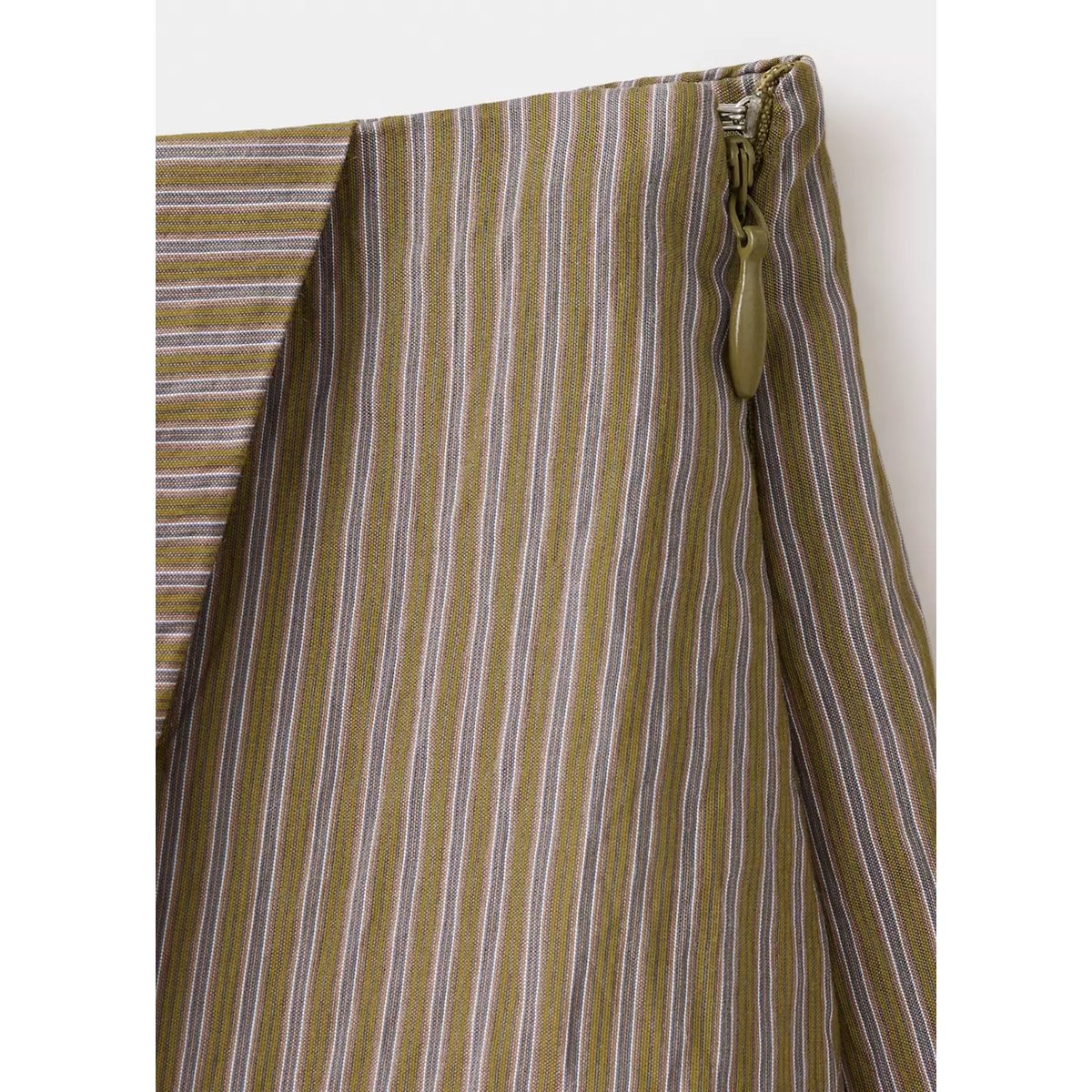 Jupe-short en lyocell vert, MANGO