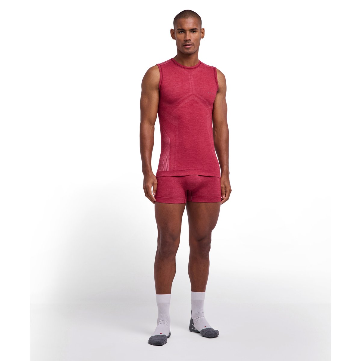 Top rubis rouge, FALKE