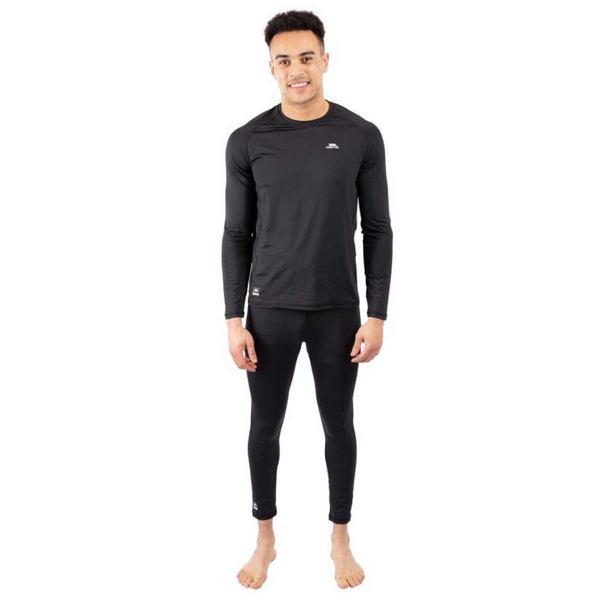 Haut thermique NATE noir, TRESPASS