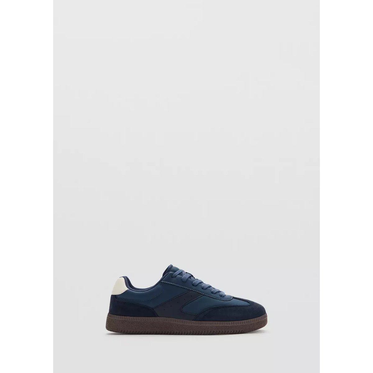 Baskets motif combiné bleu, MANGO TEEN