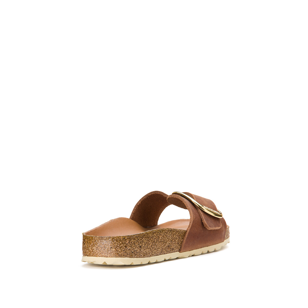 Mules simple bride MADRID BIG BUCKLE cognac, BIRKENSTOCK