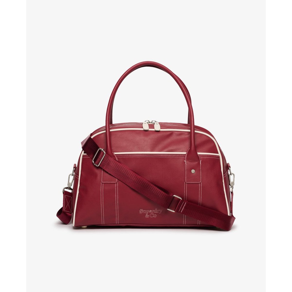 Sac Bowling Vintage rouge bordeaux, SUPERDRY