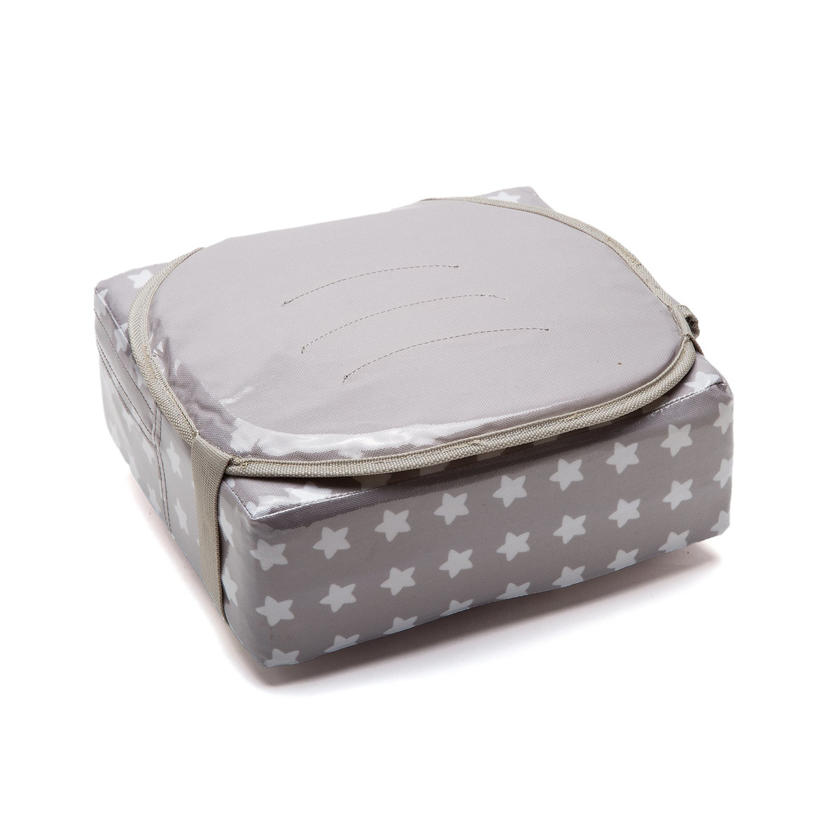 Rehausseur de chaise Easy Up blanc + gris, BABY TO LOVE