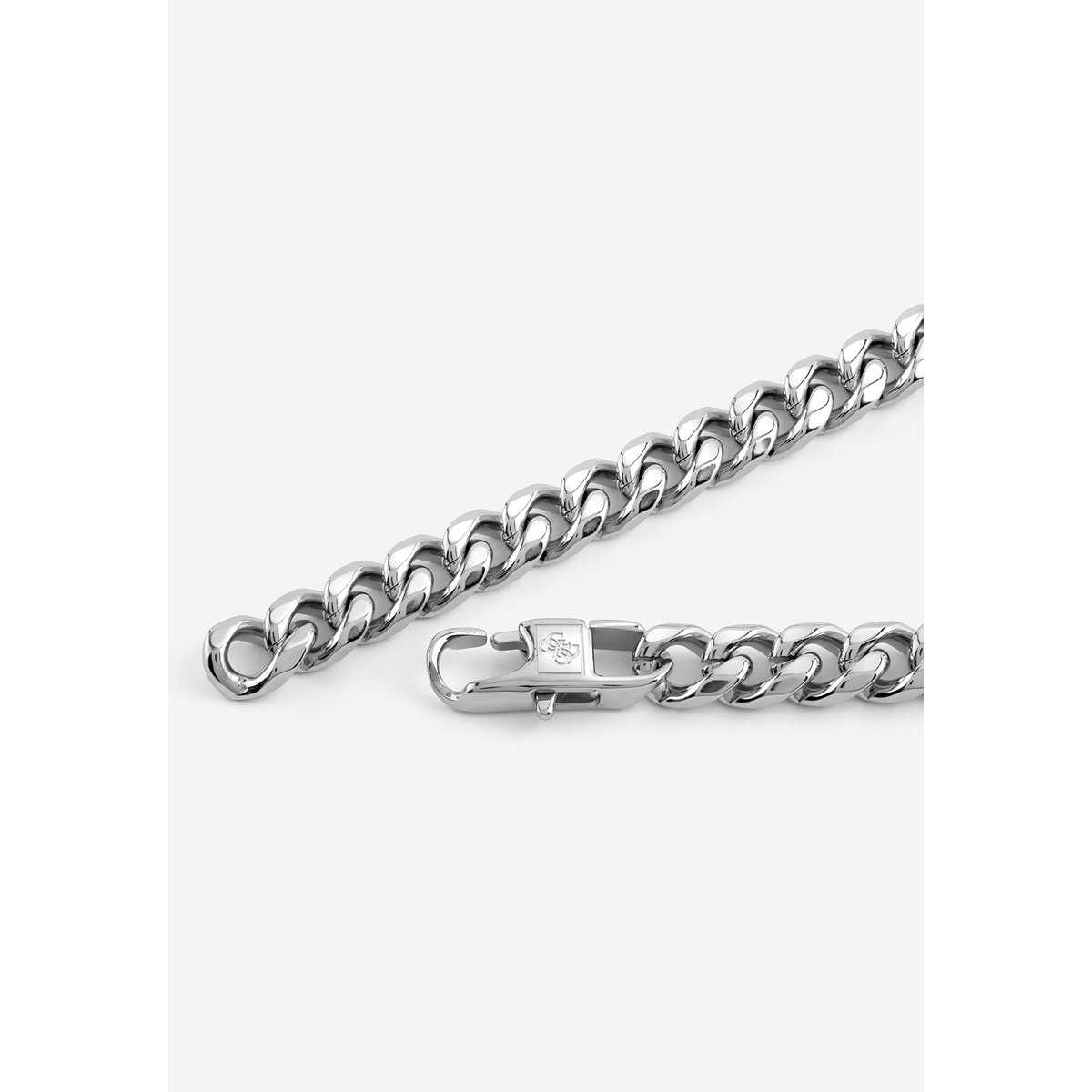 Collier 4G Frontiers argent, GUESS
