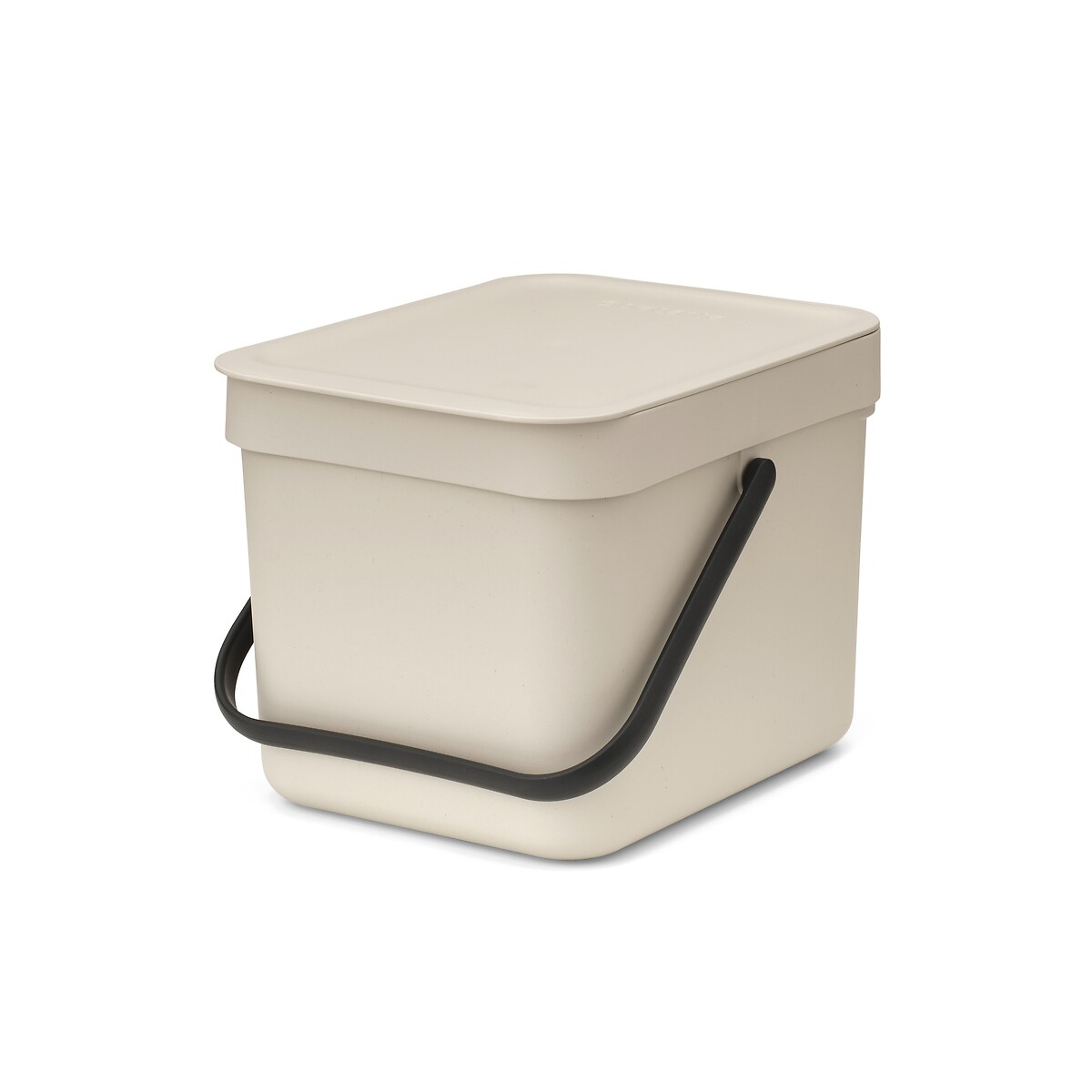 Poubelle de tri Sort & Go 6L soft beige, BRABANTIA