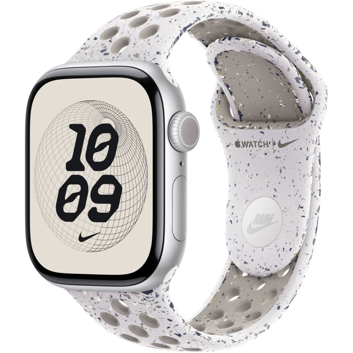 Bracelet 42 mm - S/M Sport Nike Gris voilé gris, APPLE