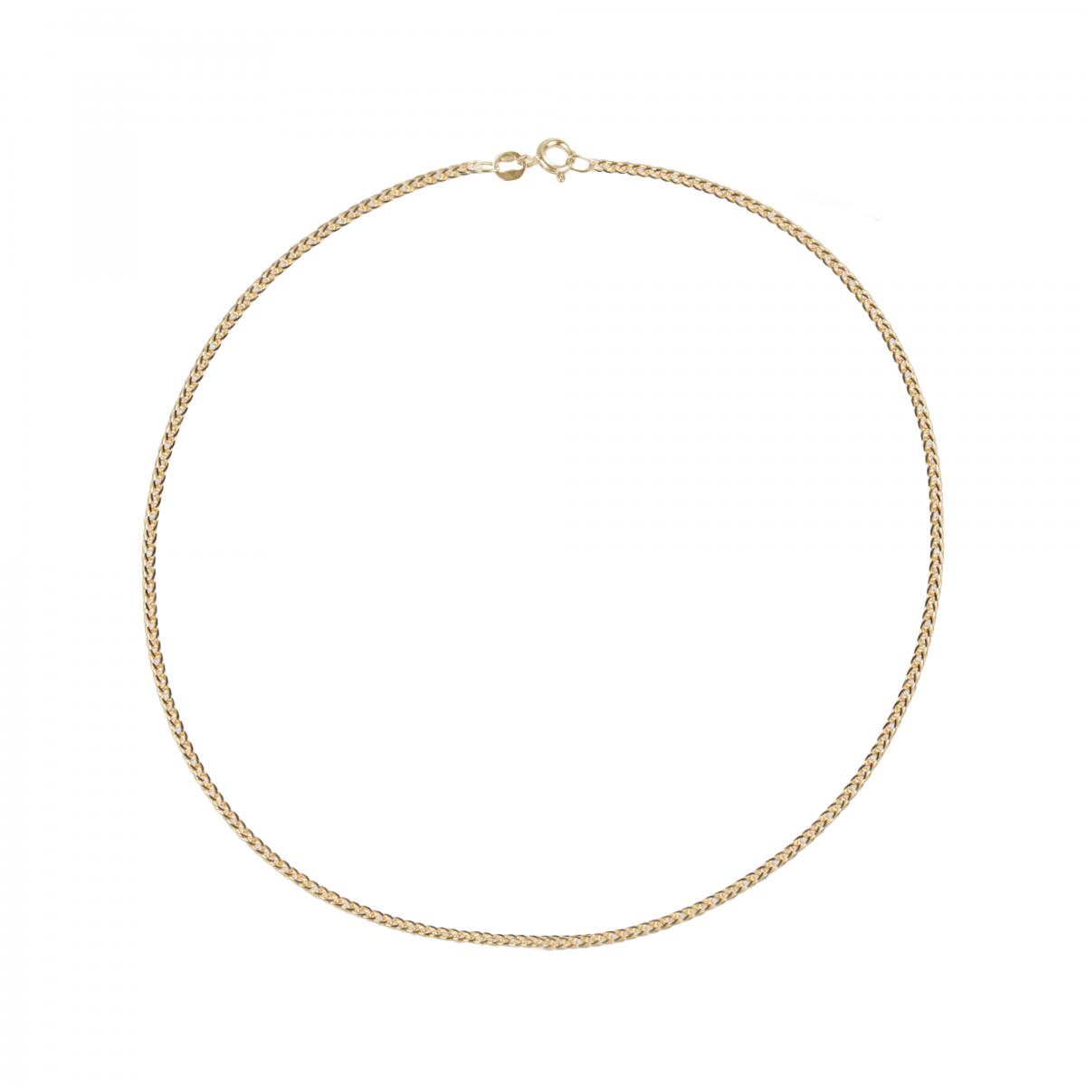 Collier en or jaune 750 CLASSIC or jaune, BLUESPIRIT