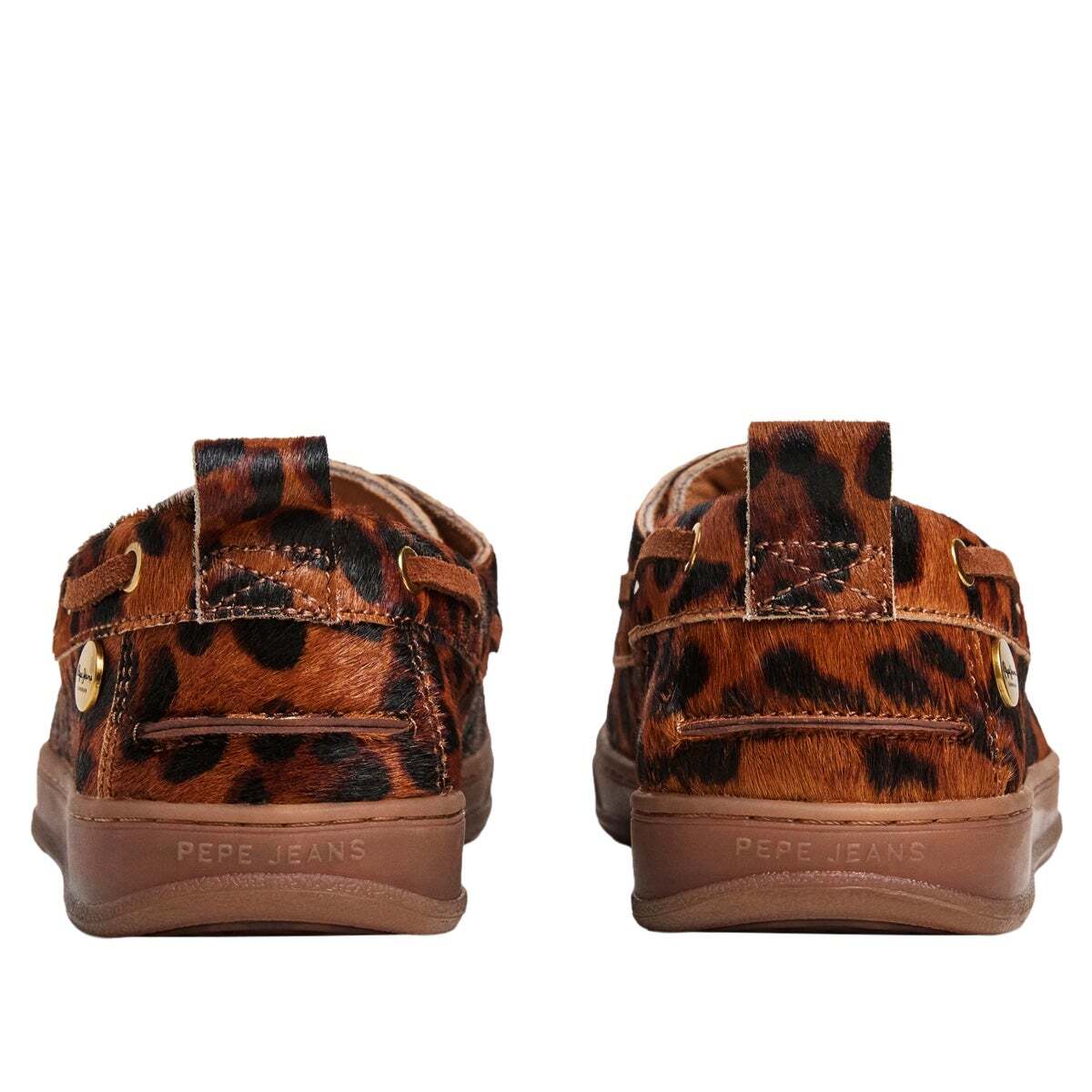 Ball - Sabots À Imprimé Animal brun noix, PEPE JEANS