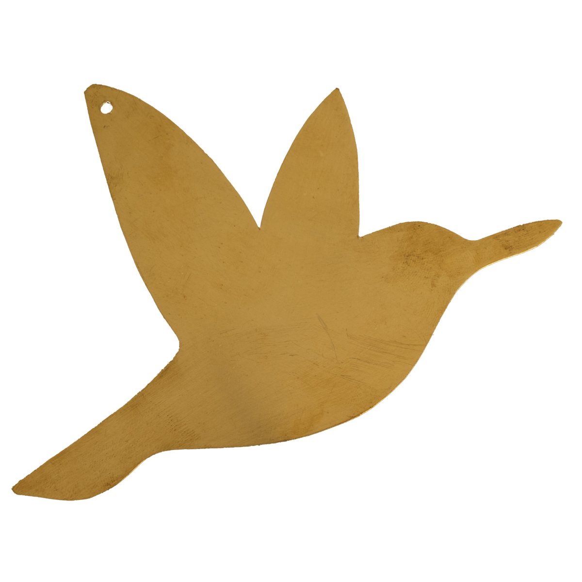 Déco murale colibri en laiton -  LOJI doré, HOME MAISON