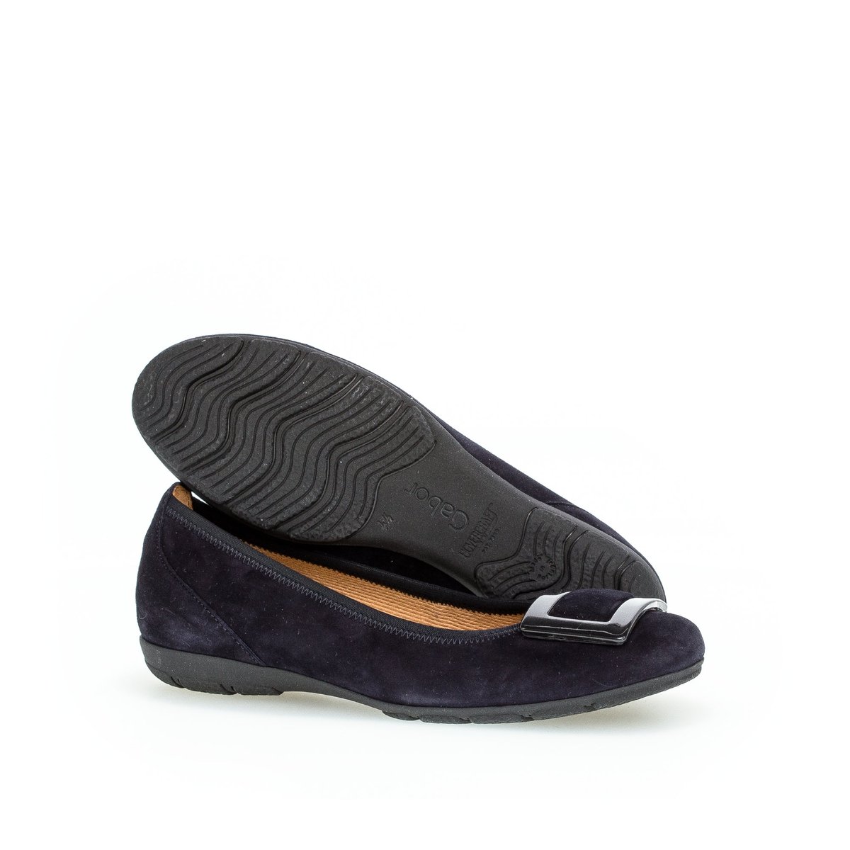 Ballerines en daim marine, GABOR