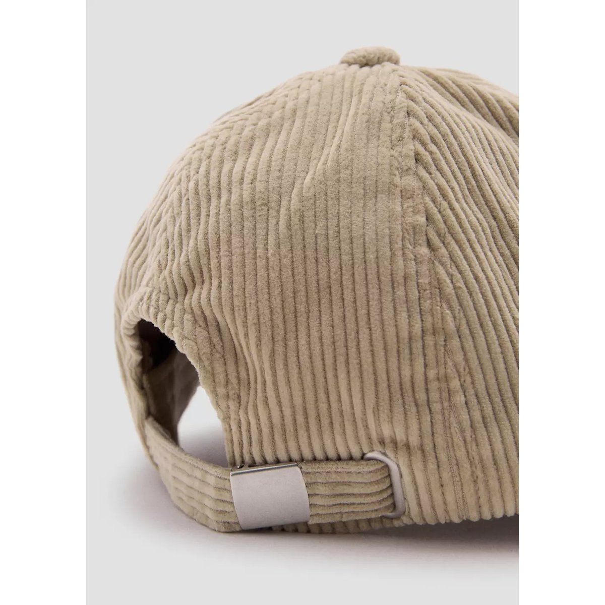 Casquette velours côtelé beige, MANGO MAN