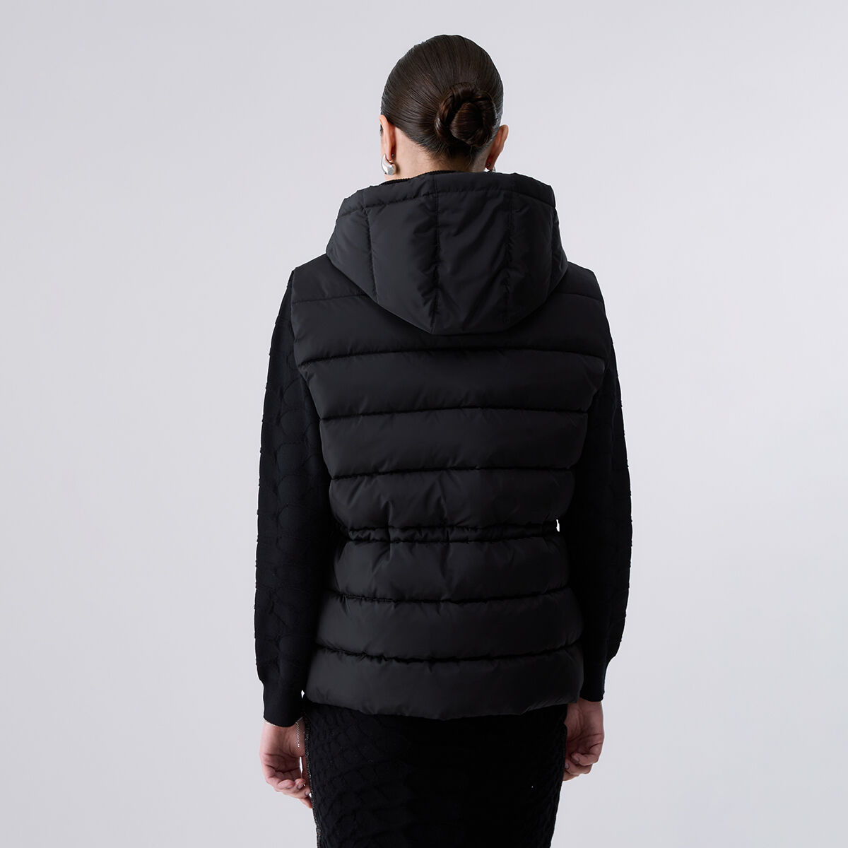 Gilet à capuche noir, LIU JO