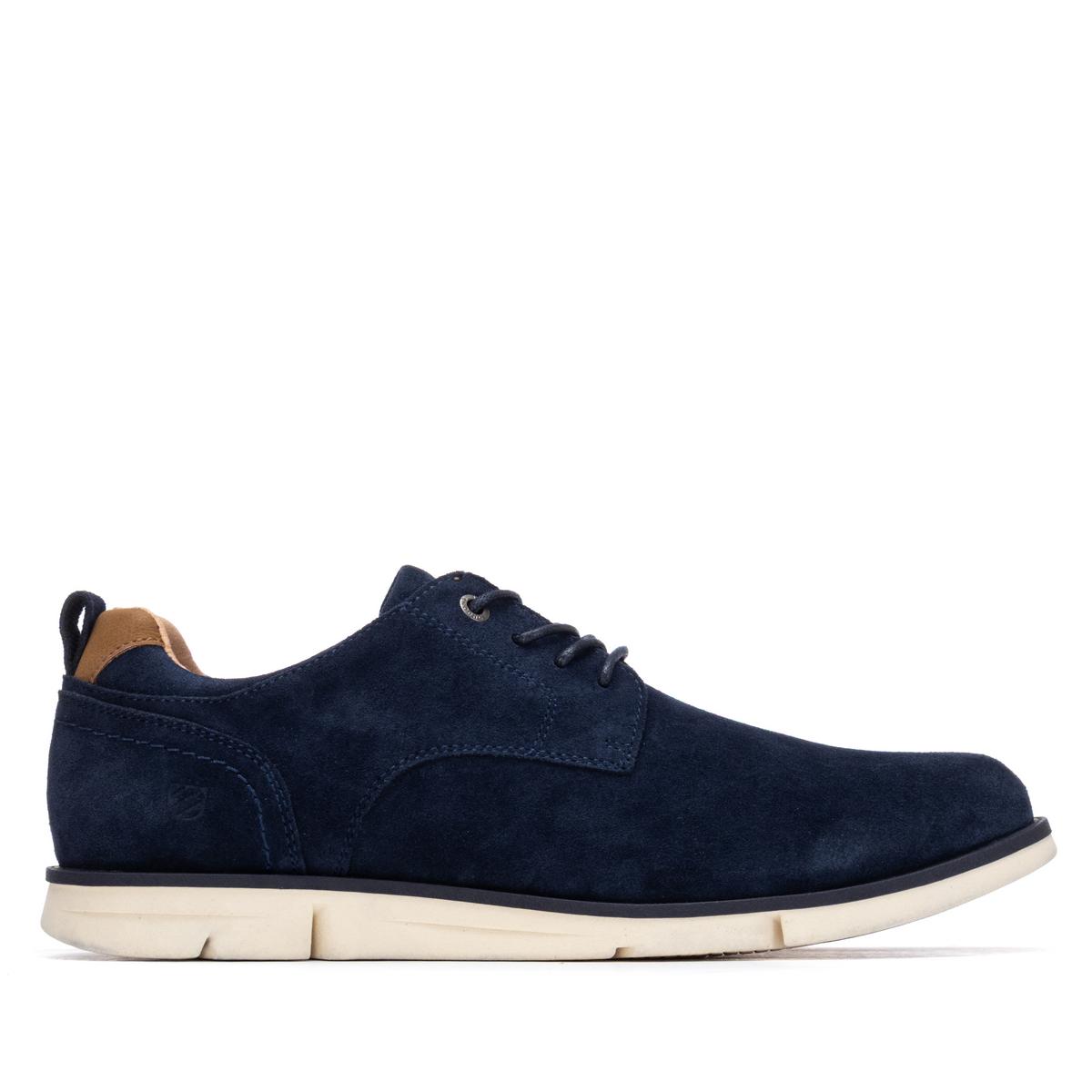 Chaussure Blucher/Derby Plaine Décontractée Lacets bleu marine, CARMELA