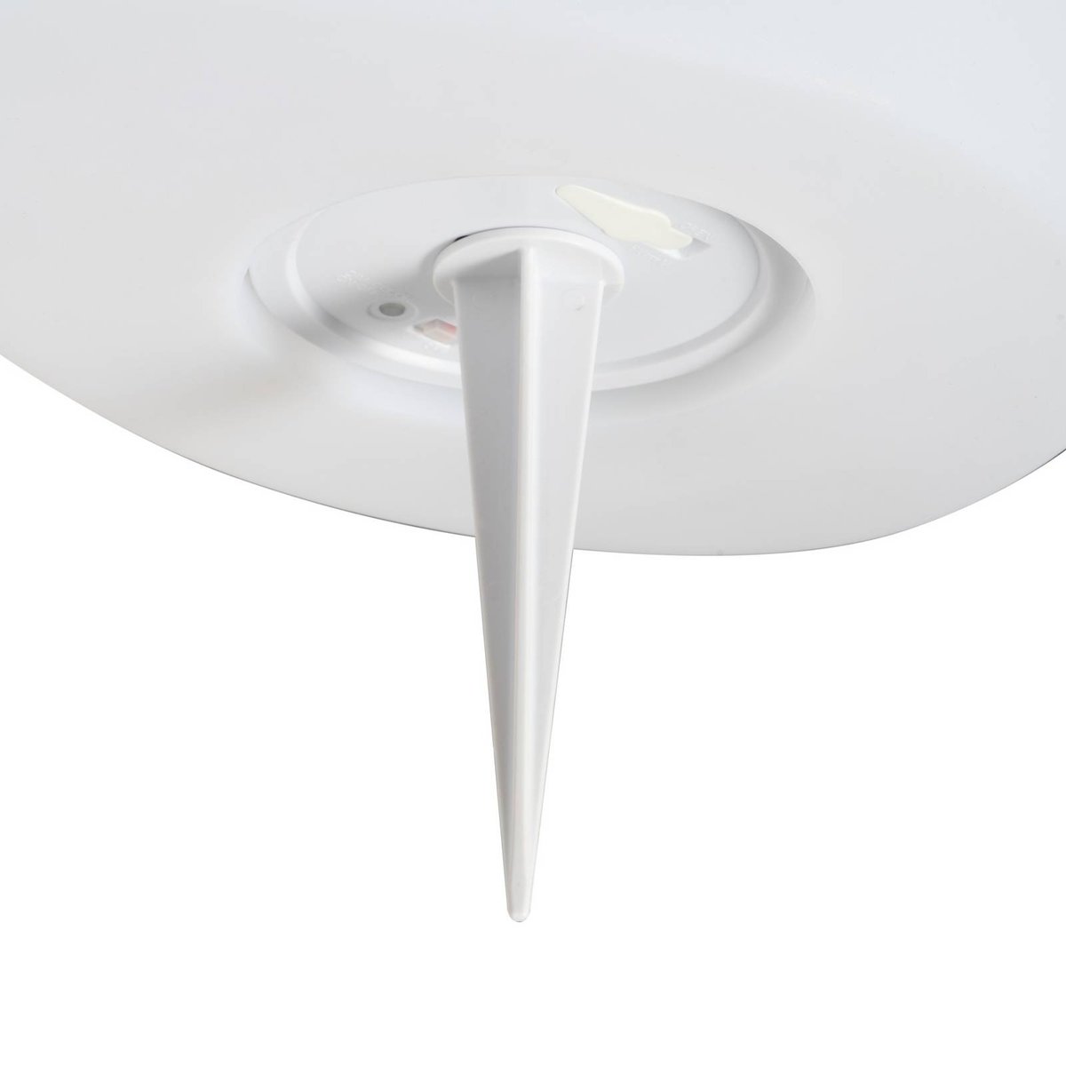 Lampe solaire moderneLED, Liedra blanc, LINDBY