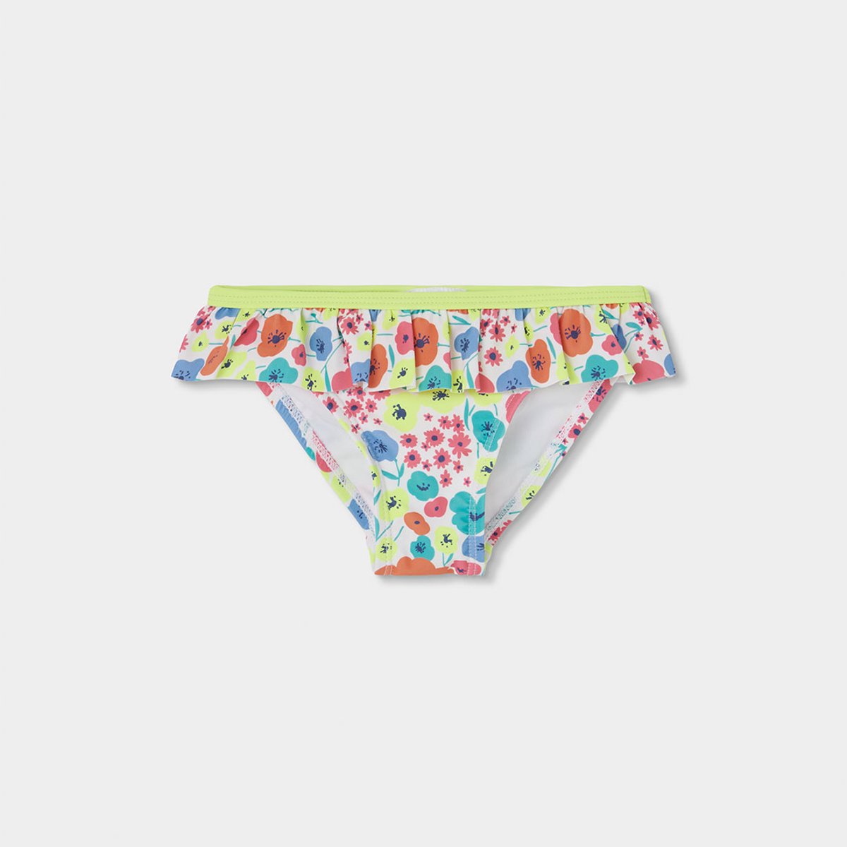 Maillot de bain fille imprimé fleurs multicolore, BOBOLI