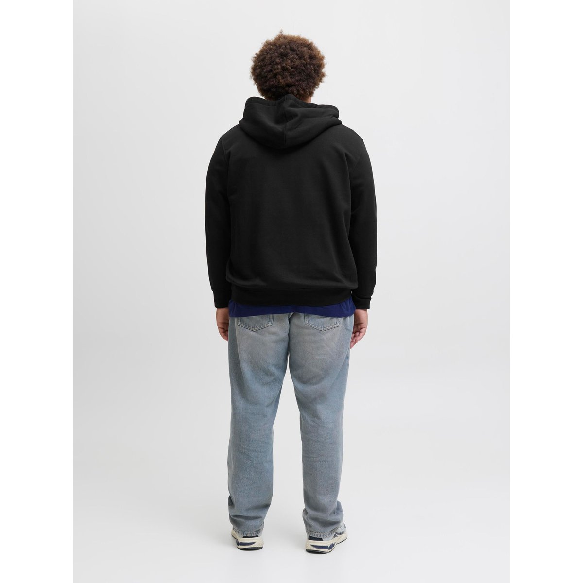 Sweat À Capuche Zippé black 1, JACK & JONES