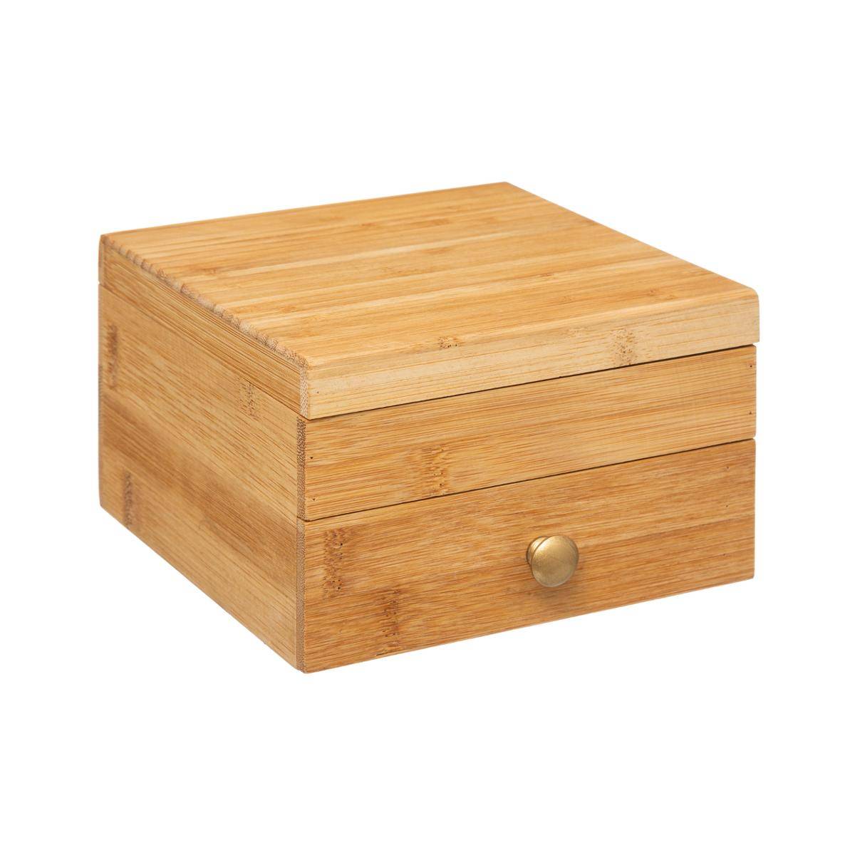 Petite boîte à bijoux avec miroir TIDY SMART beige, 5FIVE SIMPLY SMART