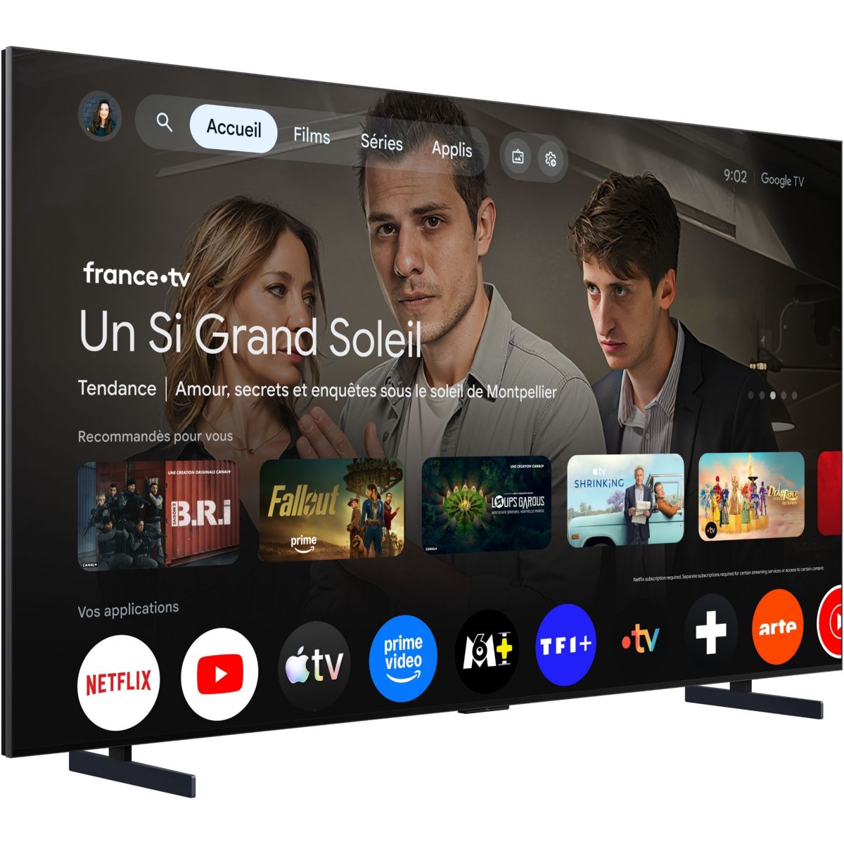 TV Mini LED 98A400U (2026) 98" (249 cm) couleur unique, TCL