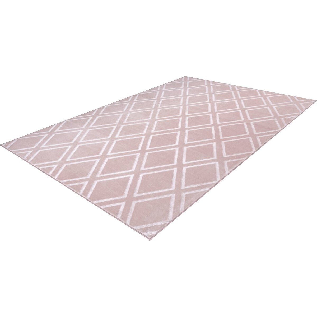 Tapis rectangulaire tufté main, MONROE rose, ARTE ESPINA