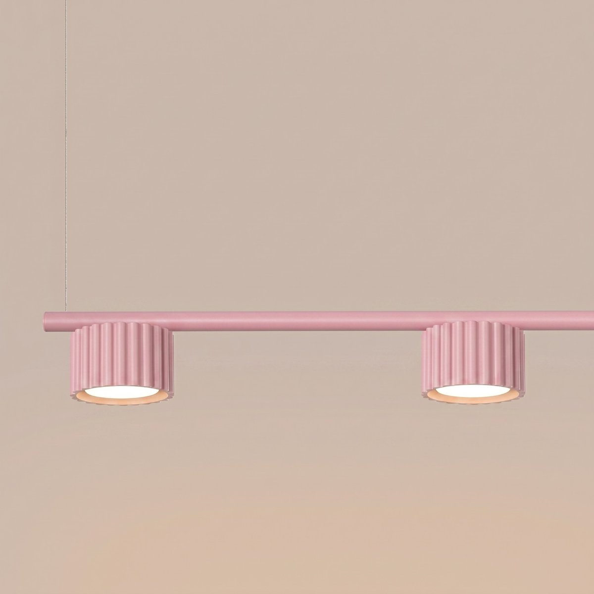 Lustre Aluminium Rose Gx53 4 AURA rose, EDEN