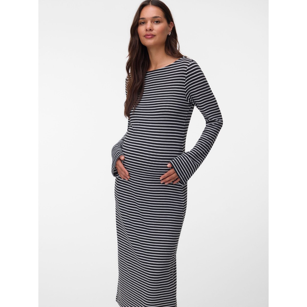 Robe noire - black, MAMA LICIOUS