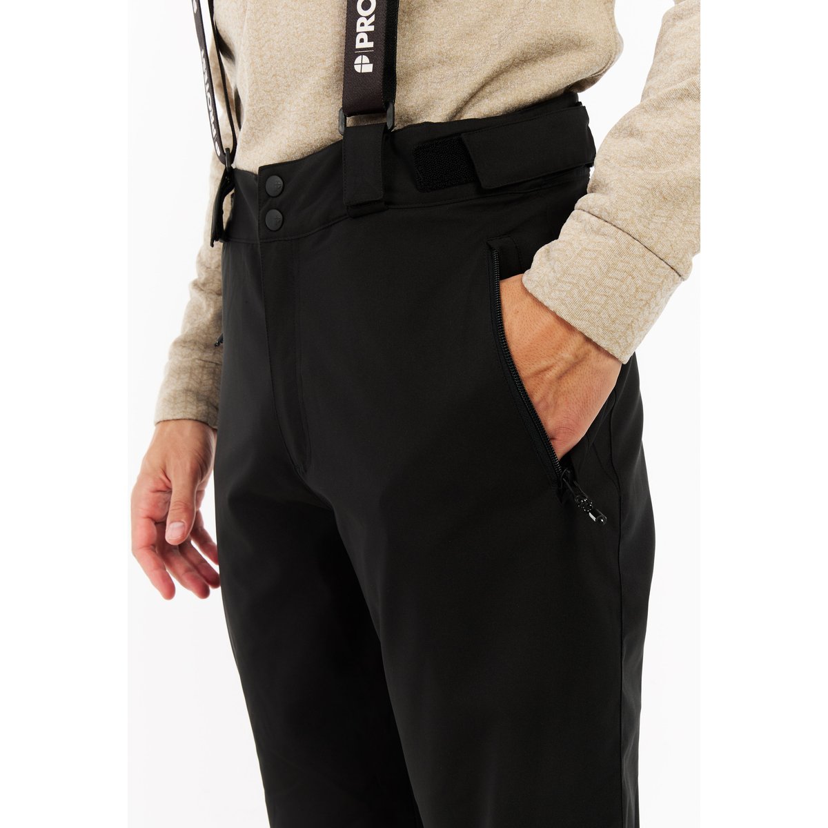 Pantalon de ski et de snowboard PRTCHESTER true black, PROTEST