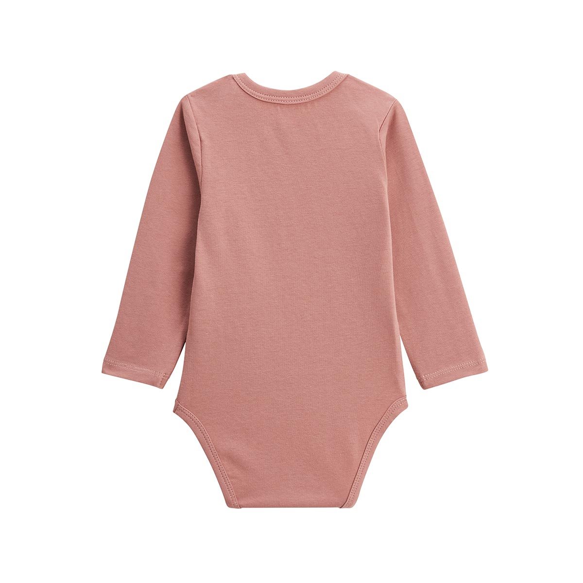 Lot de 3 bodies bébé manches longues Maya rose, PETIT BEGUIN