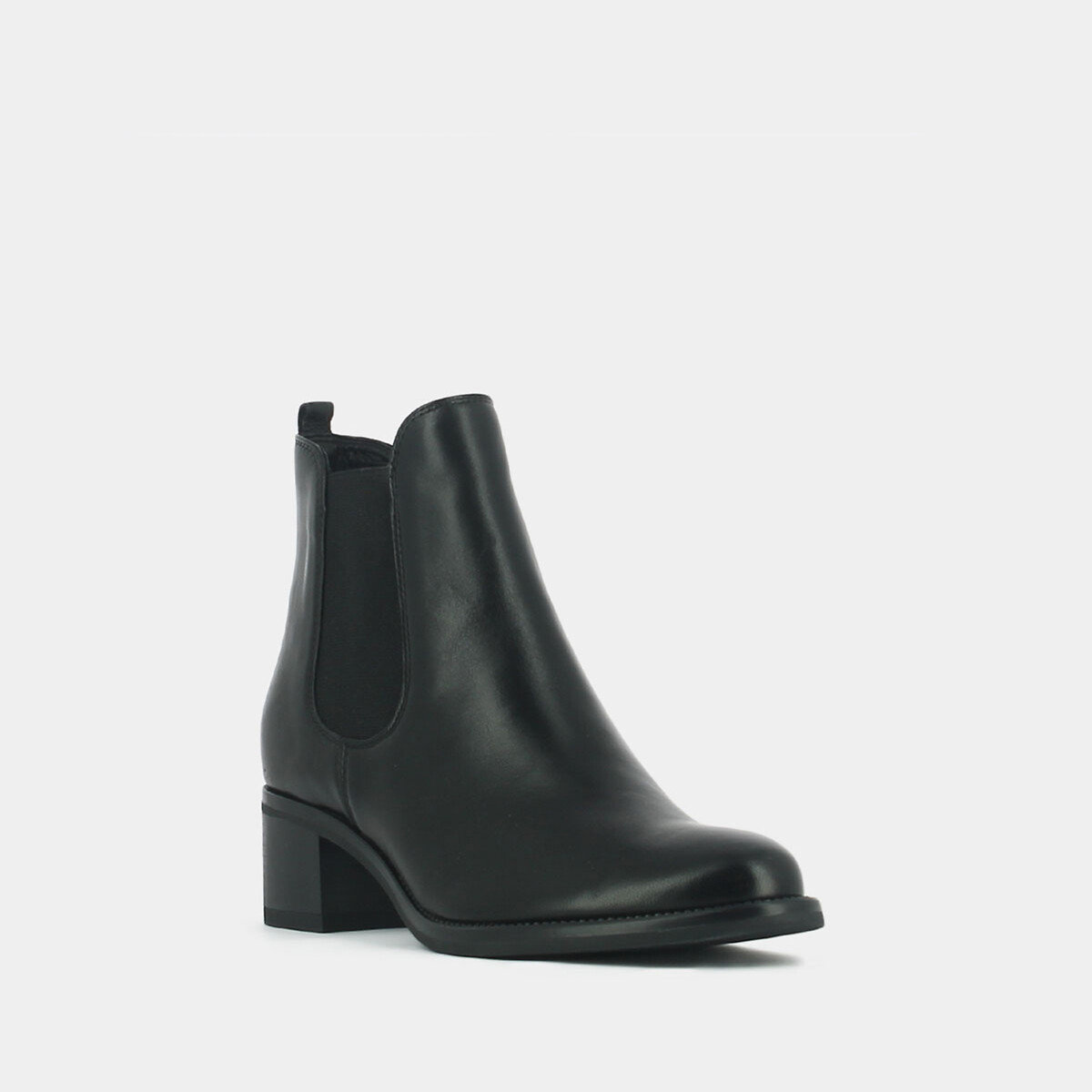 Calcutto Leather Chelsea Boots black, JONAK