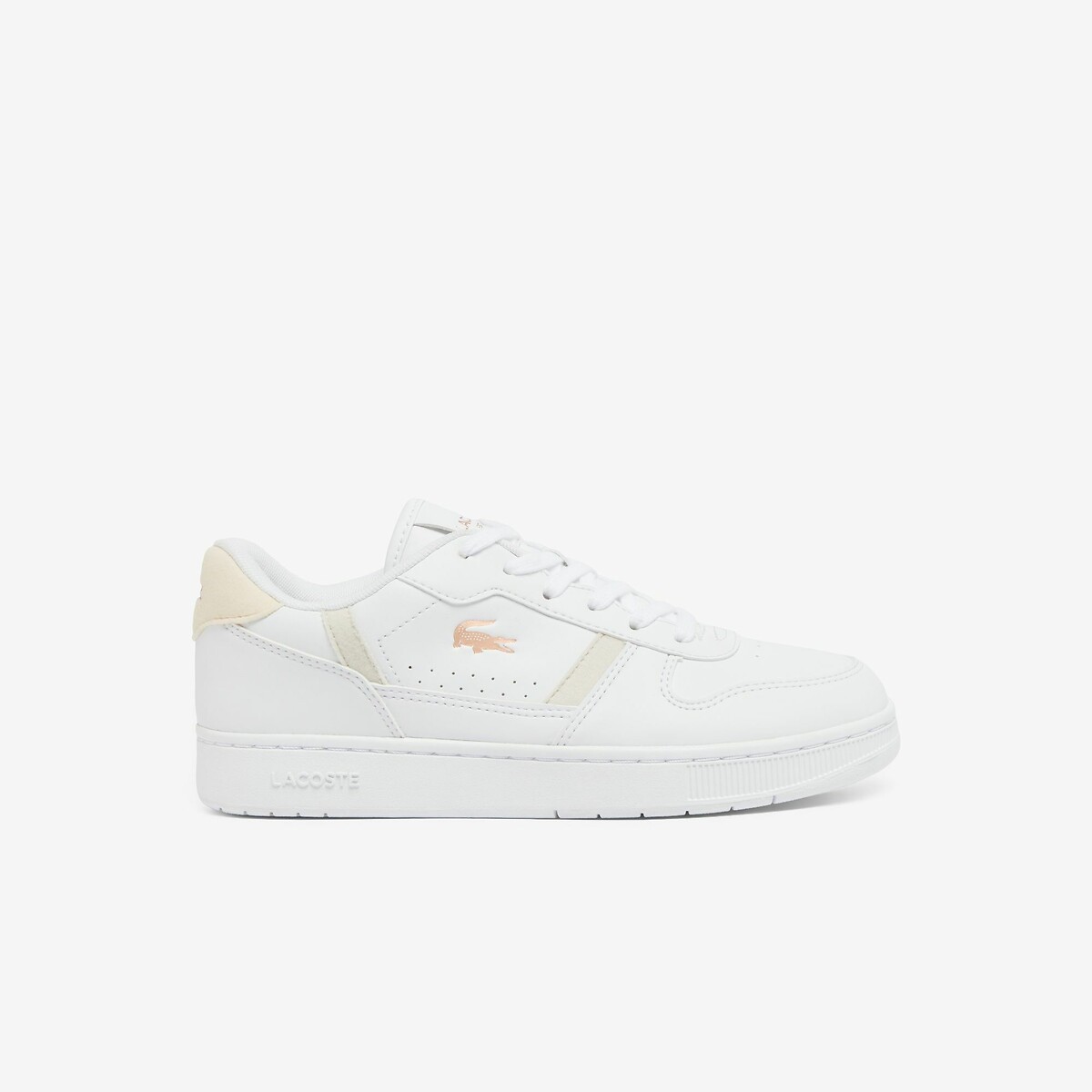 Kids T-Clip Set Trainers white/pink, LACOSTE