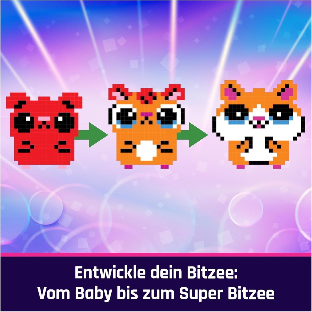 Bitzee - Le hamster numérique violet, SPIN MASTER
