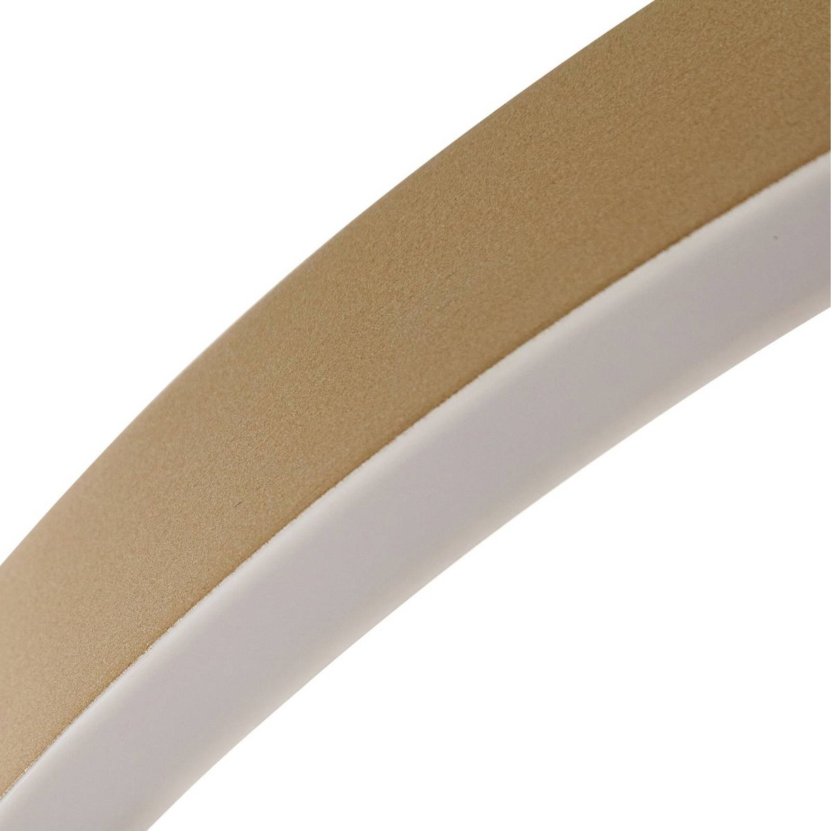 Suspension en métal moderneLED, Yonam or, blanc, LUCANDE