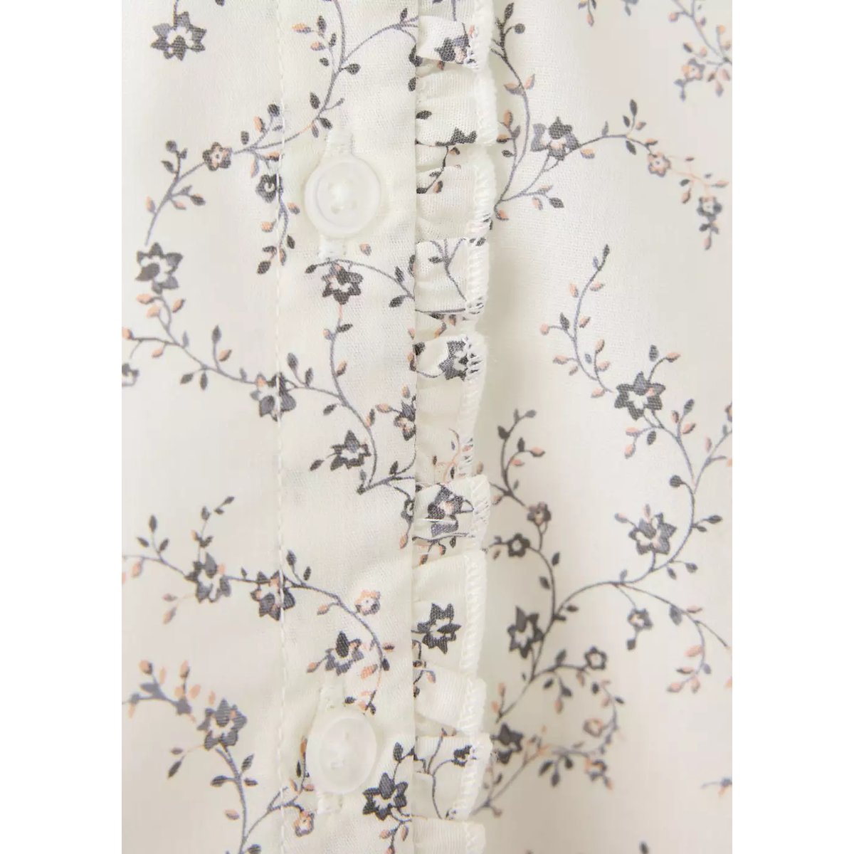 Blouse en imprimé floral kaki, MANGO BABY