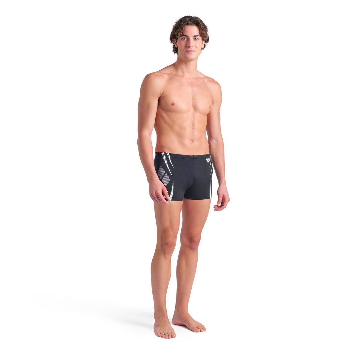 Short de bain arena Performance Poseidonia pour homme black-white, ARENA