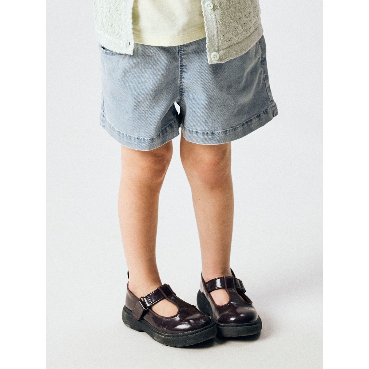 Short light blue denim, NAME IT