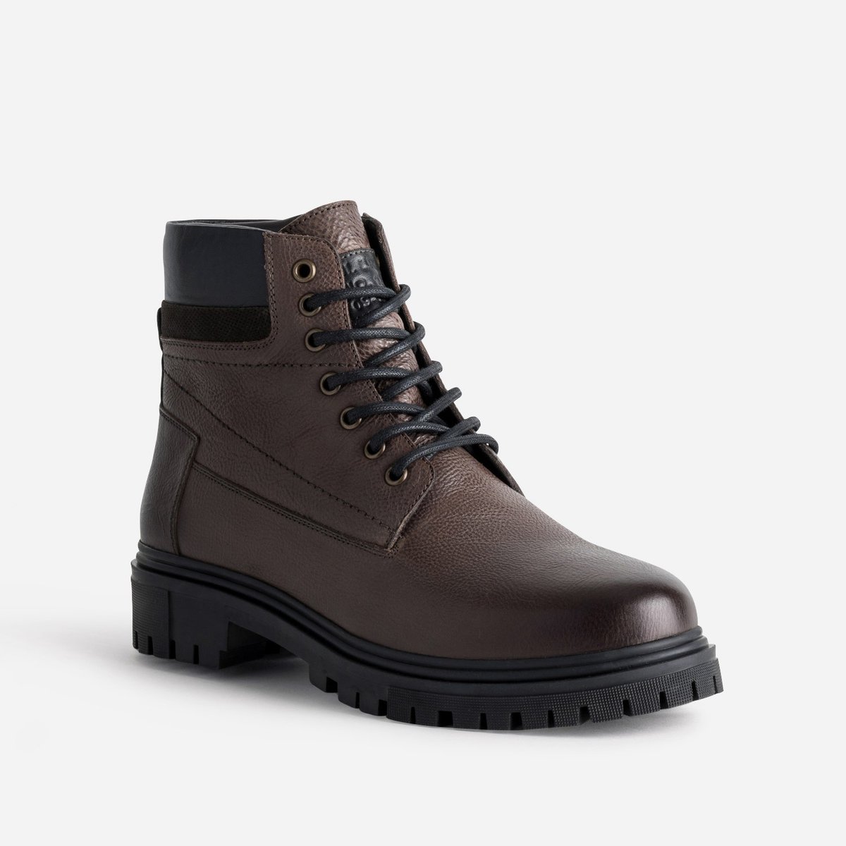 Boots en cuir LANCELOT marron, ERAM