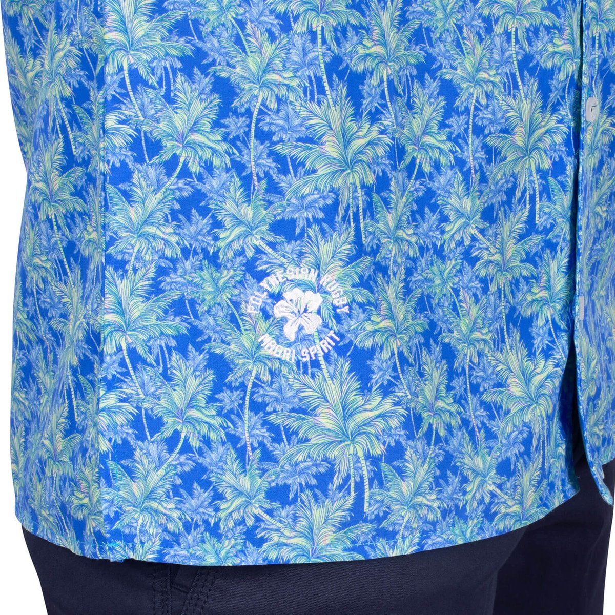 Chemise esprit maori blue, SHILTON