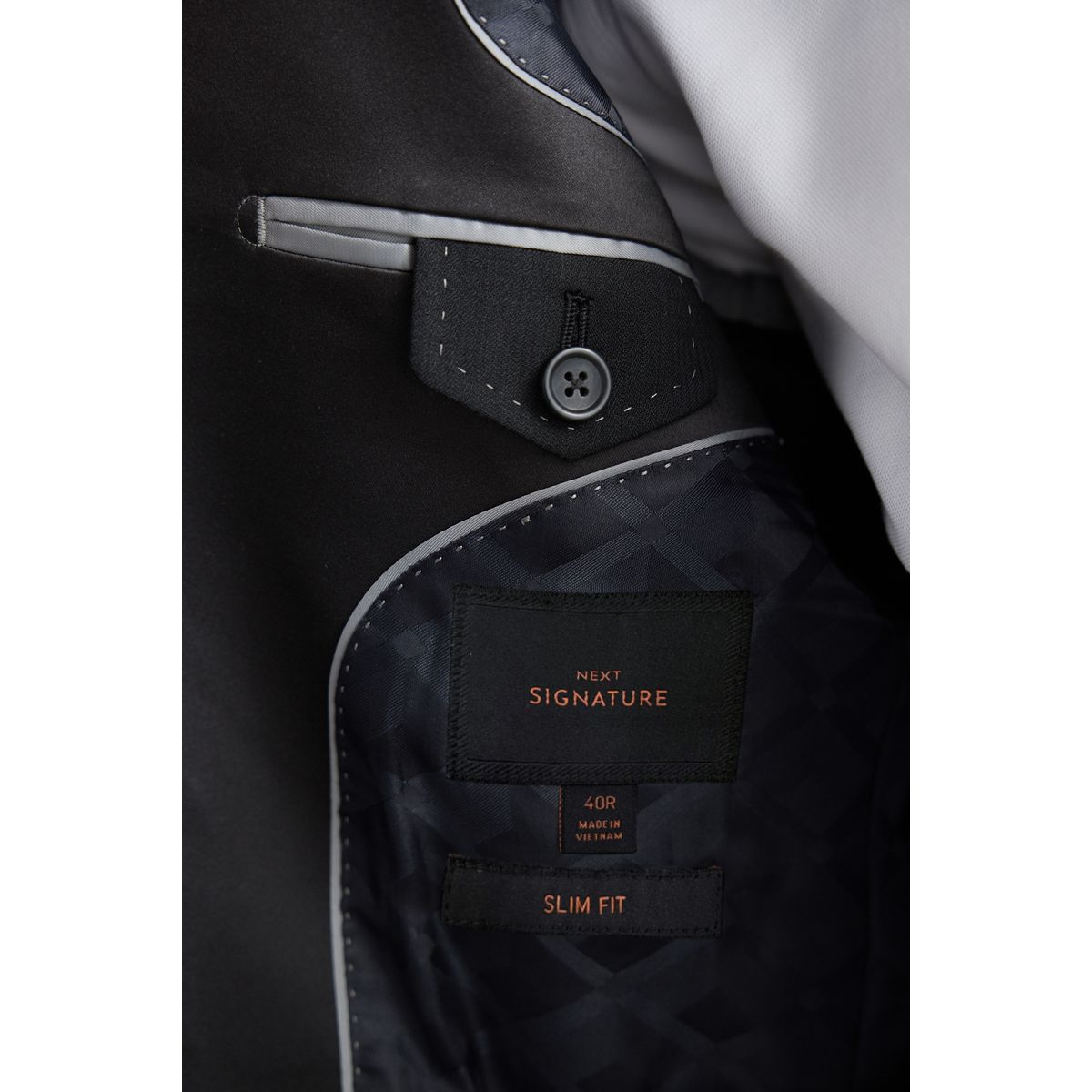 Veste de smoking slim noir, NEXT