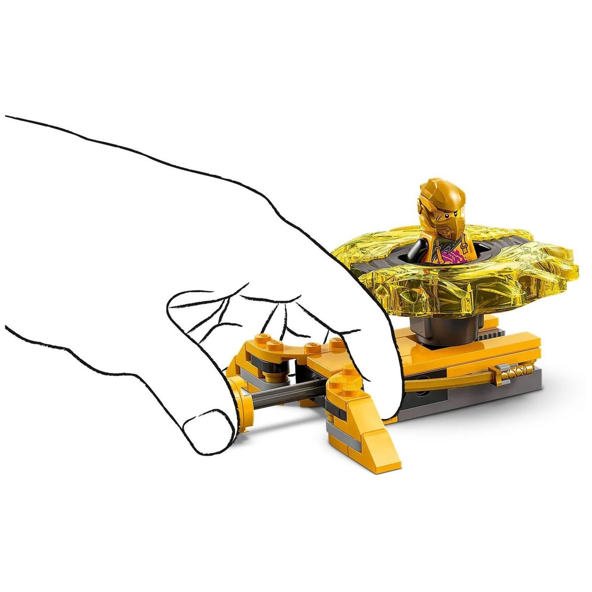 LEGO NINJAGO - Pack de combat Spinjitzu du dragon - 71826 multicolore, LEGO