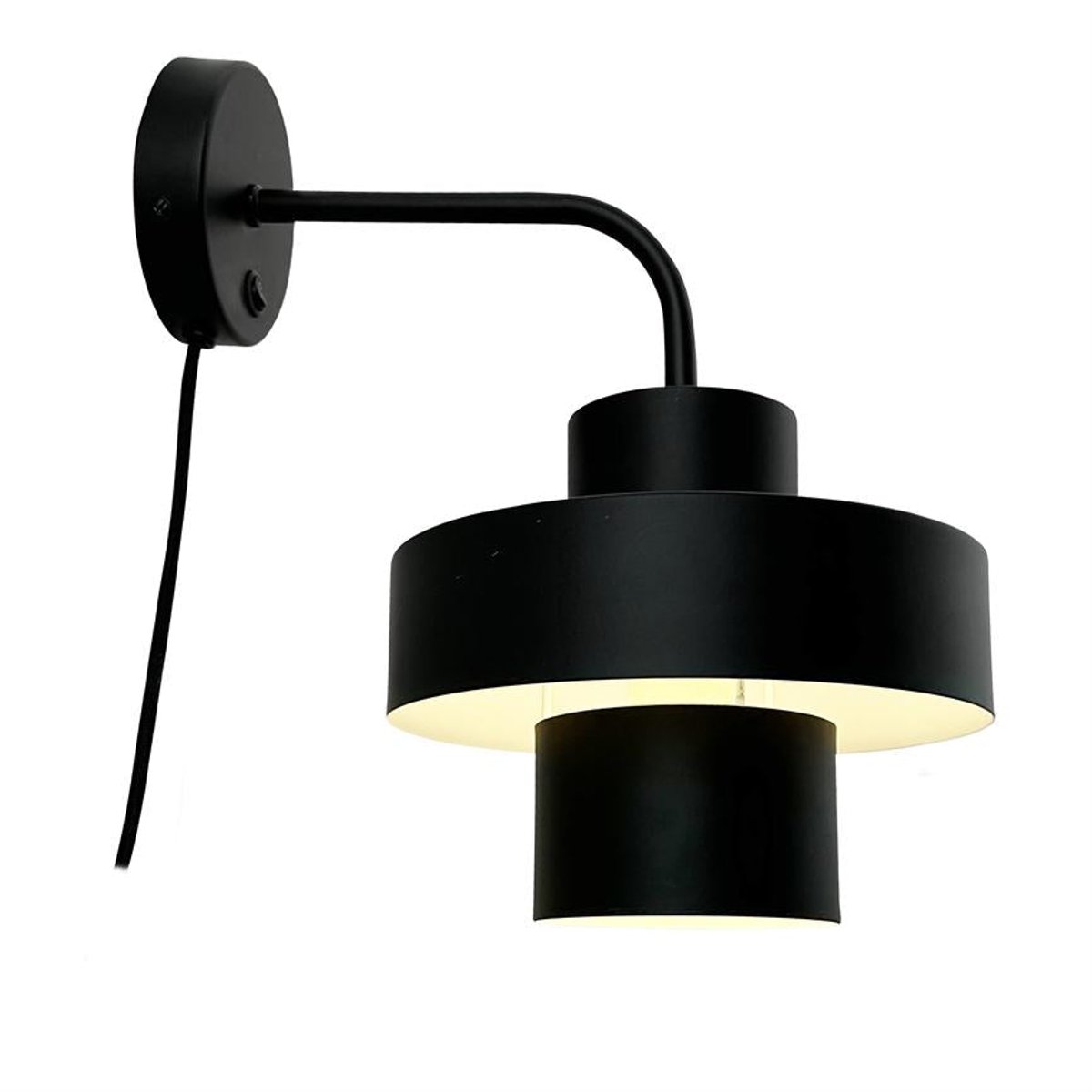 Applique en métal noir STOKE noir, DYBERG LARSEN
