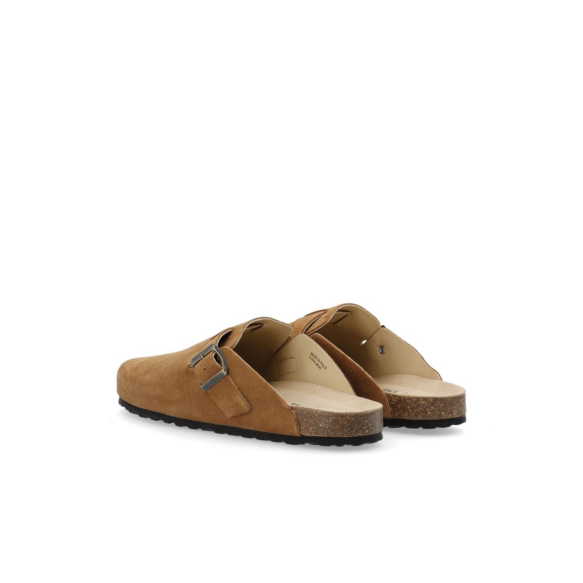 Mules Plates tan, BIANCO