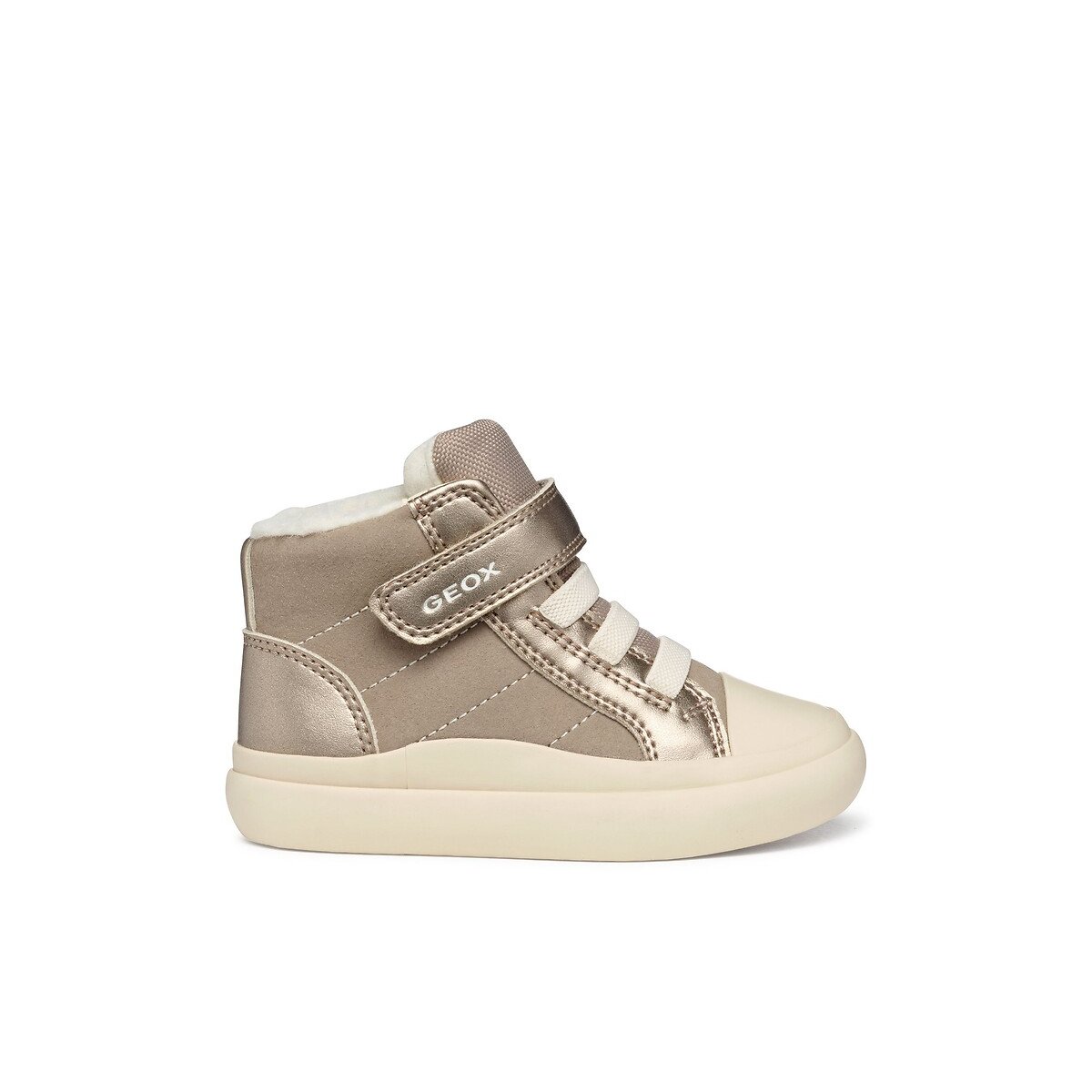 Zapatillas altas transpirables, GISLI champán, GEOX