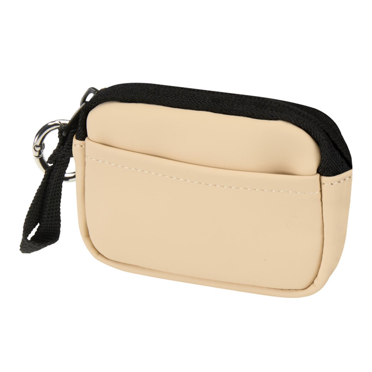 Porte-monnaie uni RESI PLUS beige, FLOSO