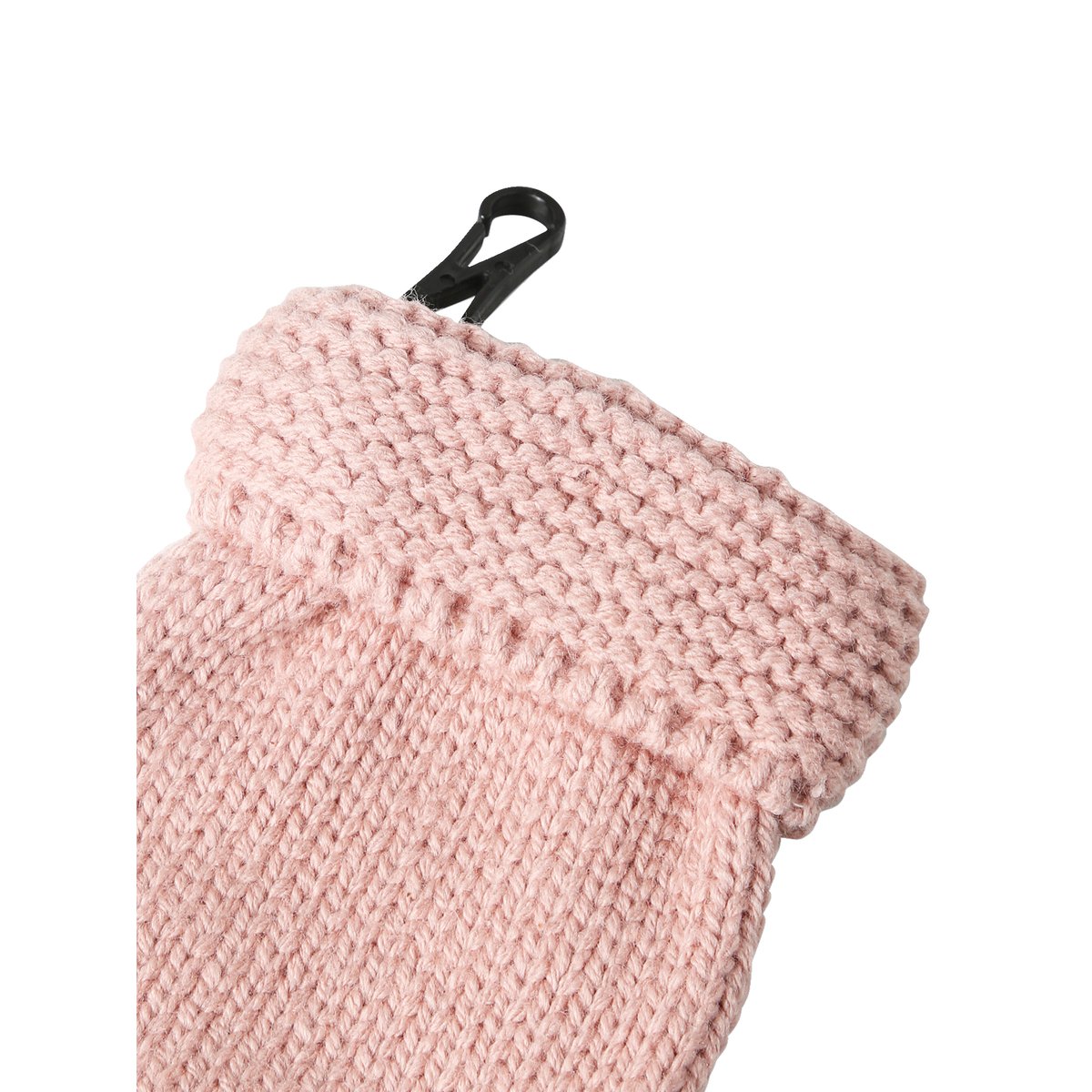 Ensemble bébé bonnet + snood + moufles rose poudré, VERTBAUDET