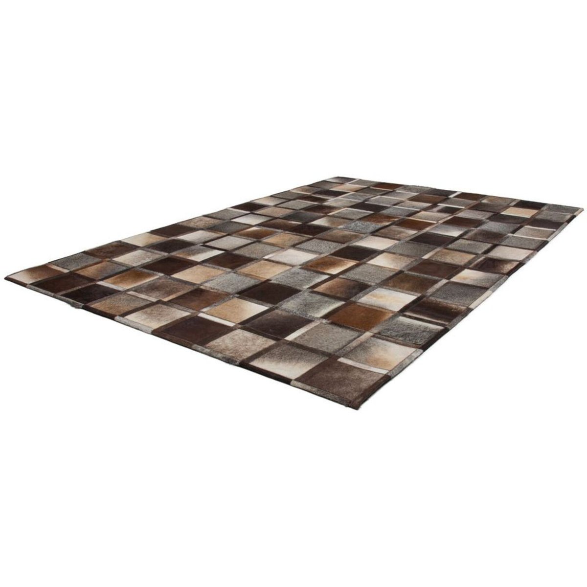 Tapis en cuir fait main, LAVISH marron, ARTE ESPINA