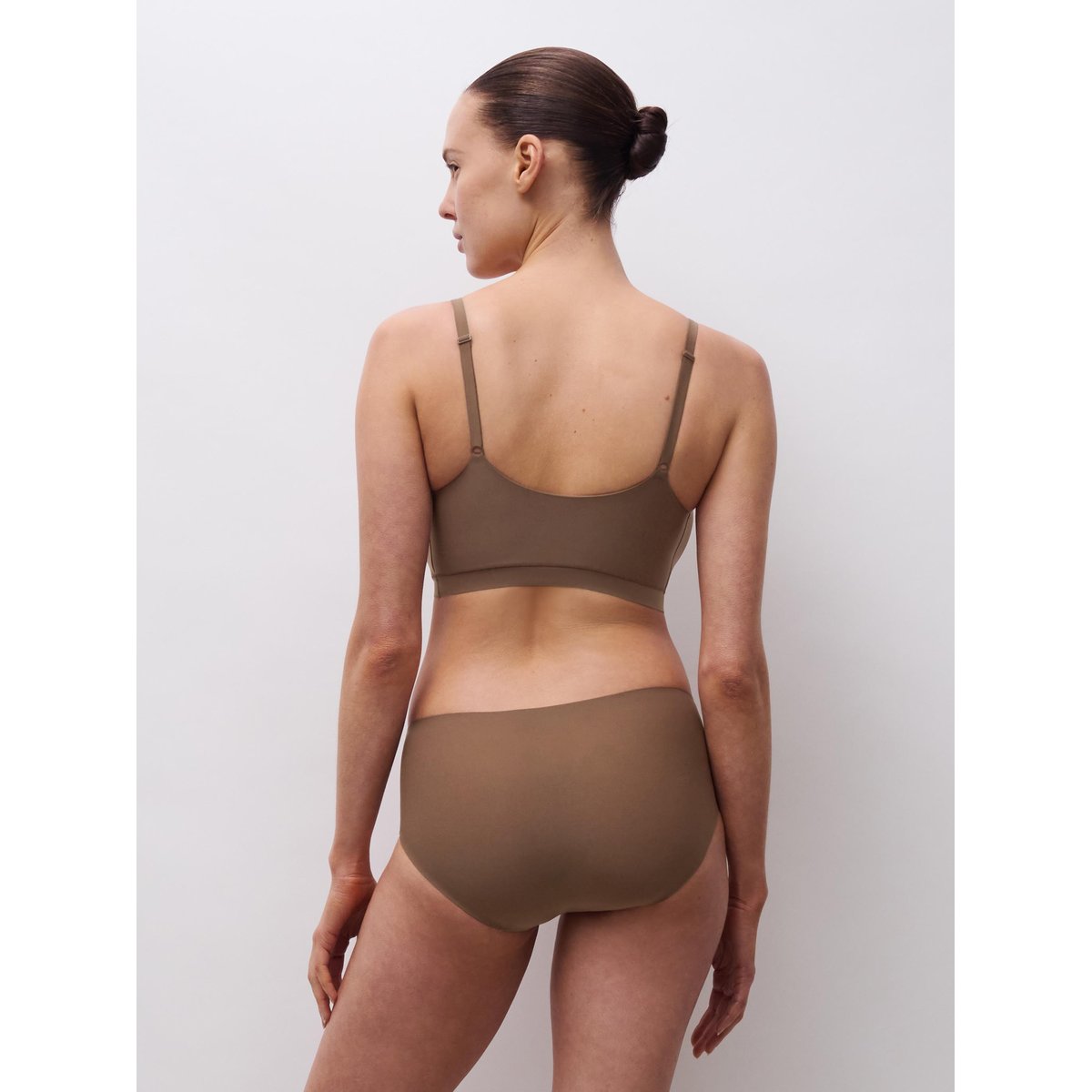 Brassière coques SOFTSTRETCH cacao, CHANTELLE