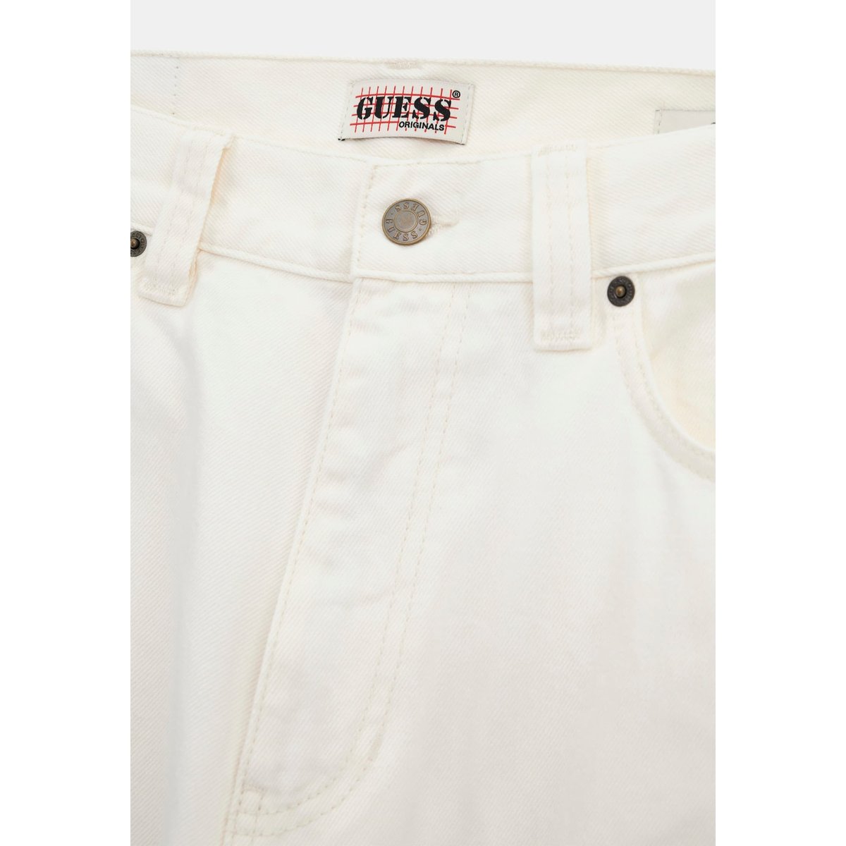 Pantalon Carpenter blanc, GUESS