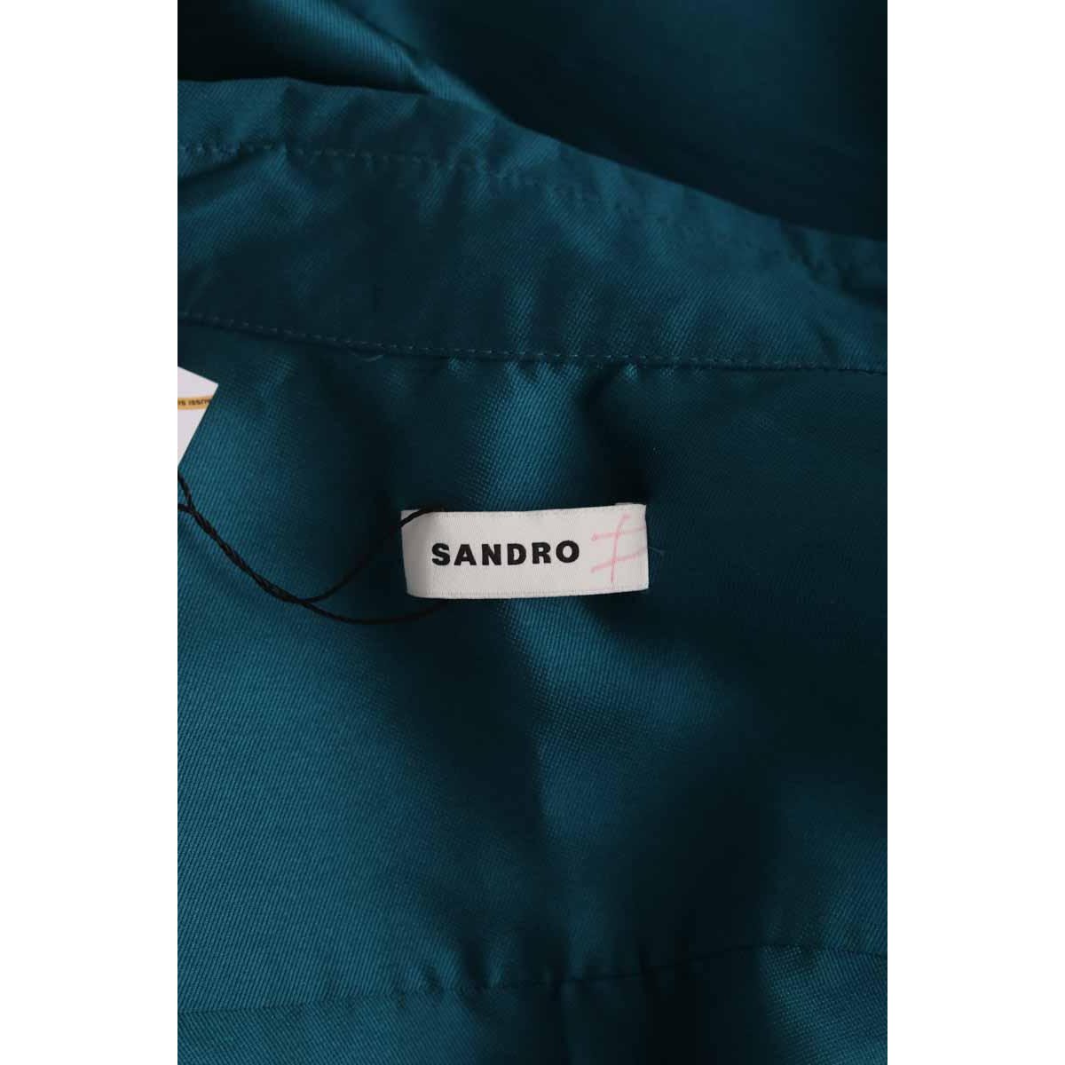 Chemise - Très Bon État vert, SANDRO